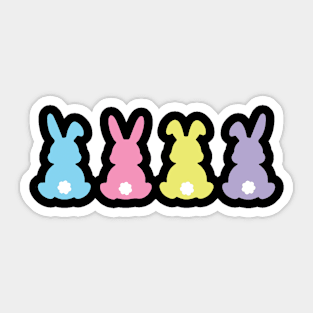 Easter Bunny Peeps 3 Sticker